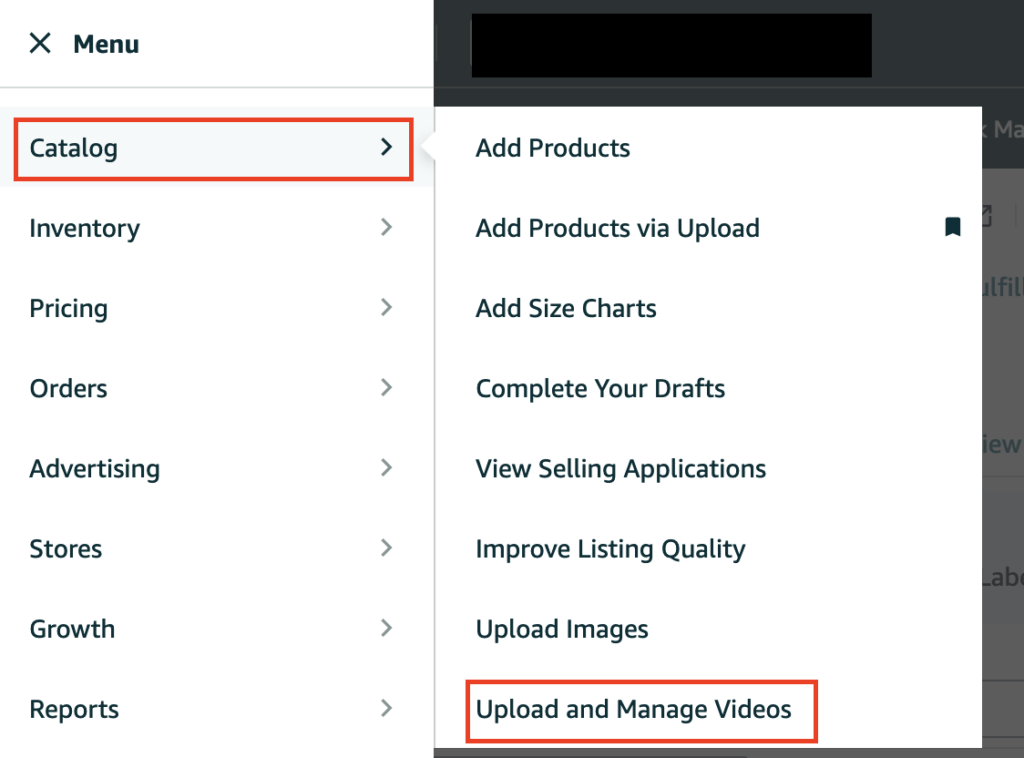 Uploading Videos to Amazon Seller Central